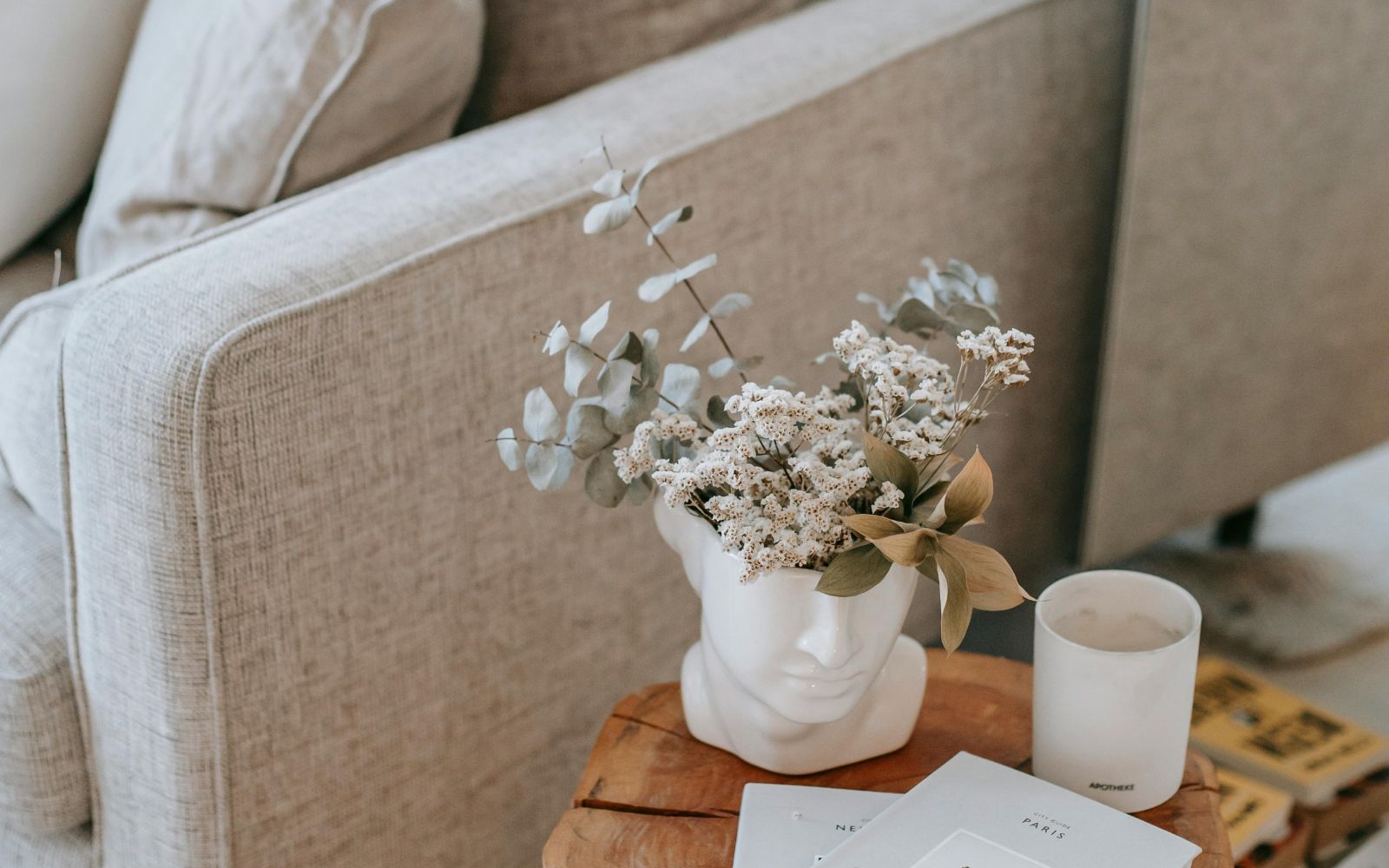 Intérieur aménagé par Delphine Raineri